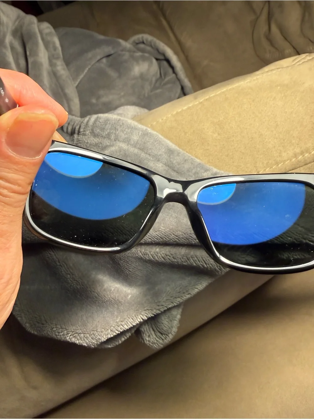 Persol wayfarer style sunglasses polarized